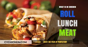 Unveiling the Ingredients: What's Inside Chicken Roll Lunch Meat?