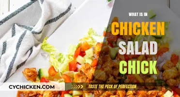 Delicious Chicken Salad Chick: Ingredients and Nutrition Facts