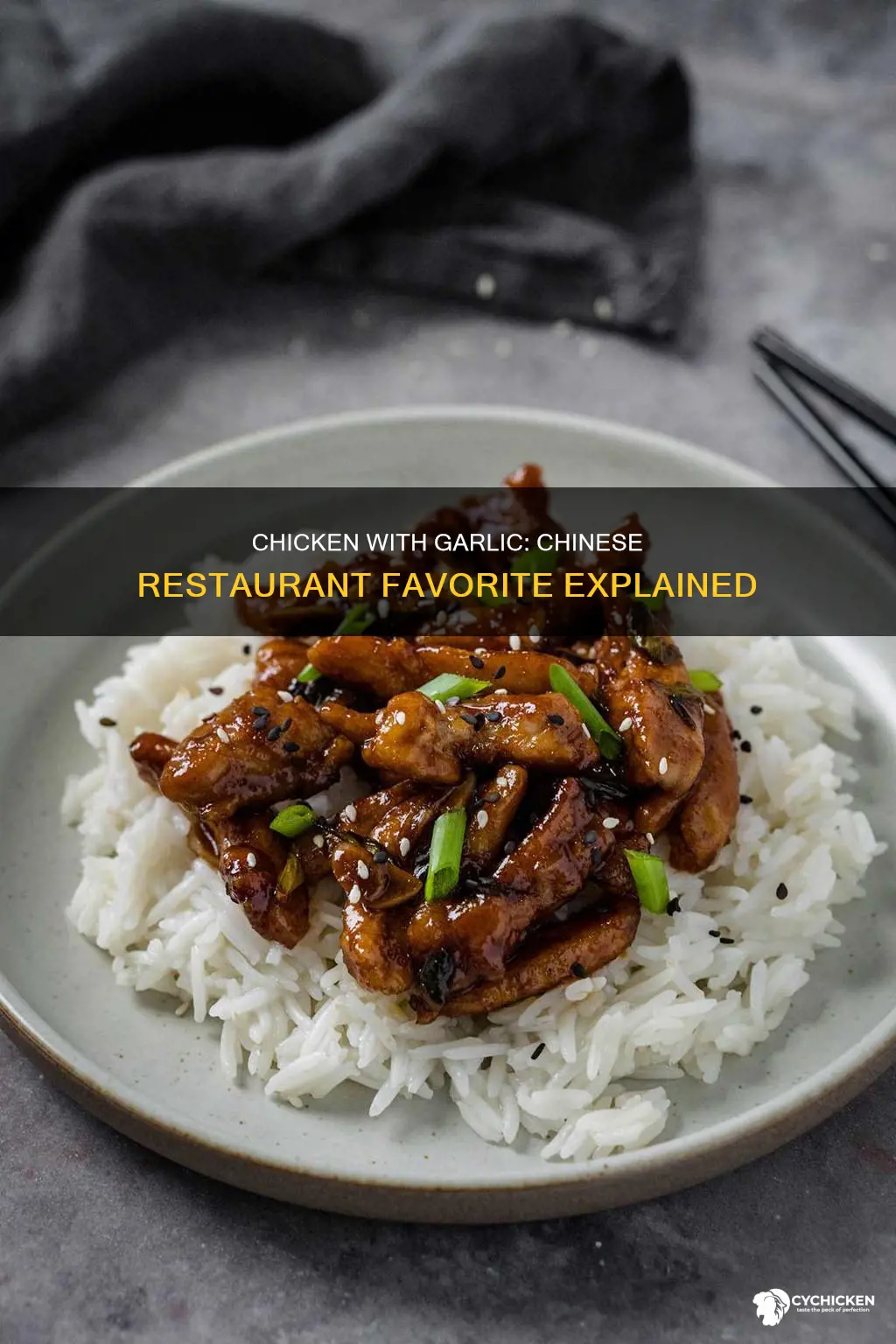 what is in chicken with garlic from a chinese resturant
