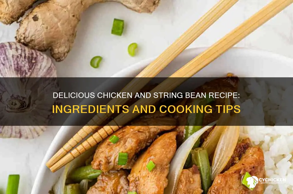 what is in chicken with string bean