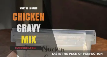 Unveiling Dried Chicken Gravy Mix: Ingredients, Uses, and Flavor Secrets