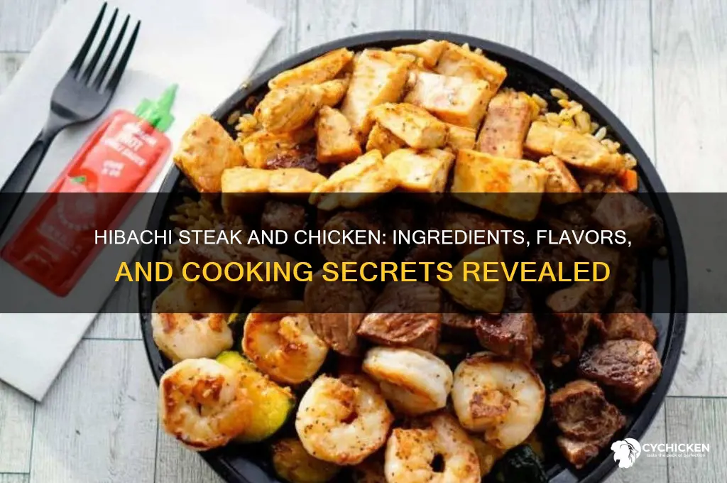 what is in hibachi steak and chicken