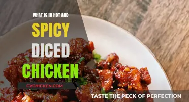 Exploring the Fiery Ingredients in Hot and Spicy Diced Chicken