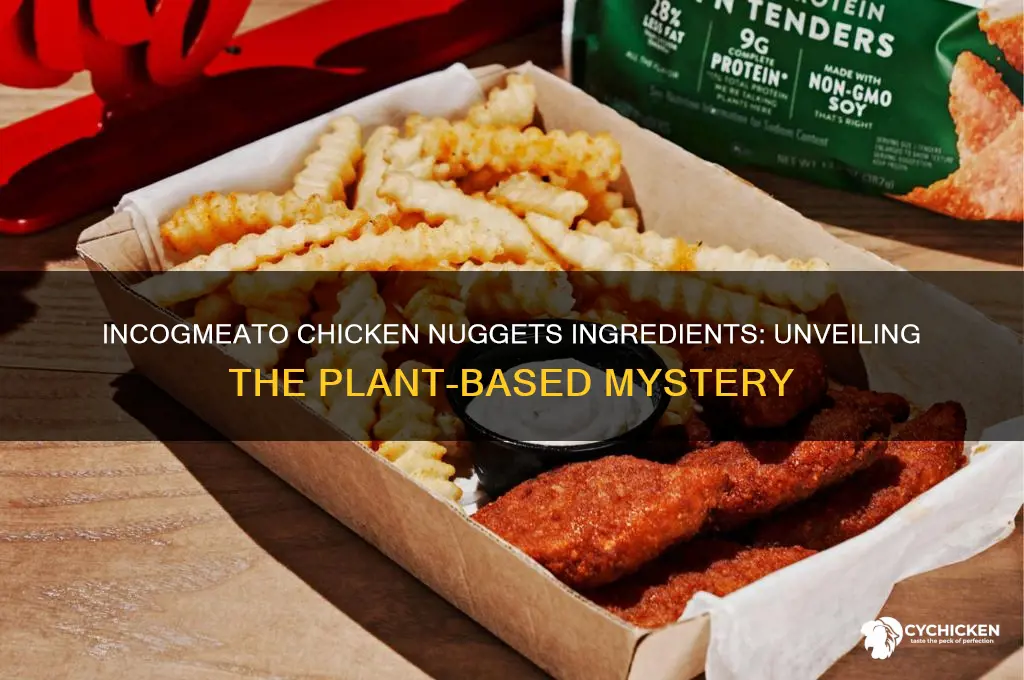 what is in incogmeato chicken nuggets