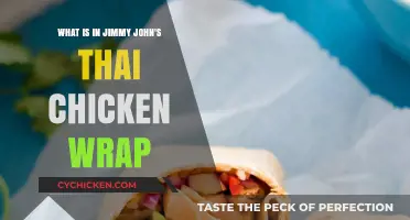 Jimmy John's Thai Chicken Wrap: What's Inside?