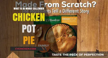 Exploring the Hearty Ingredients of Marie Callender's Chicken Pot Pie