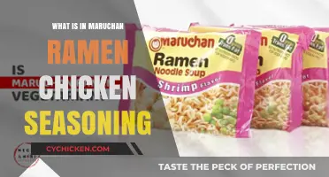 Unveiling Maruchan Ramen Chicken Seasoning Ingredients: A Flavorful Breakdown