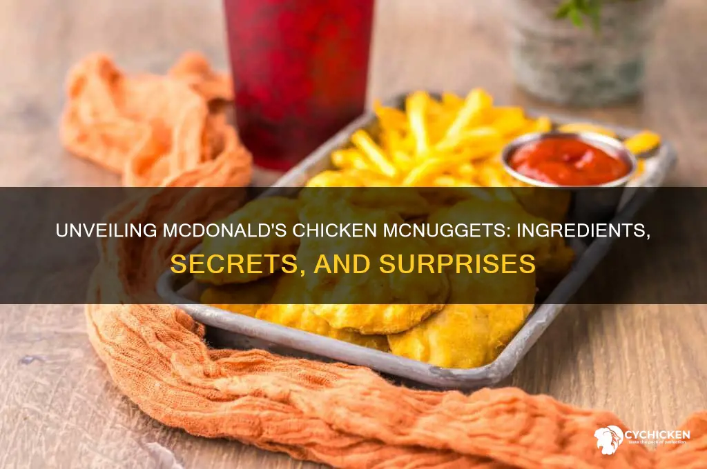 what is in mcdonald