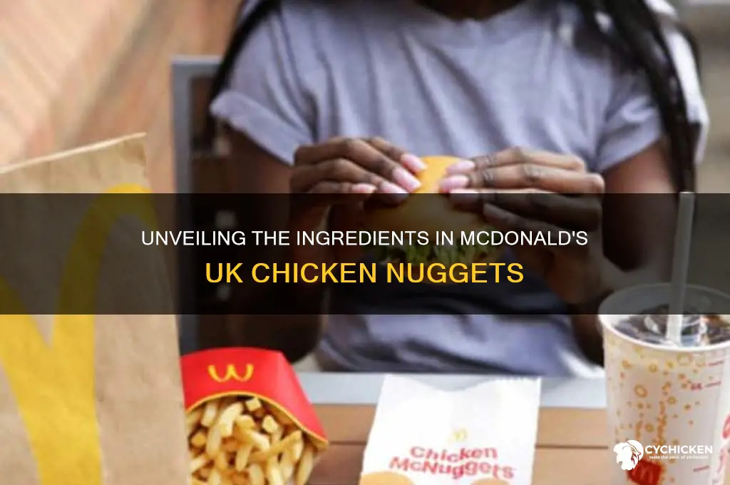 what is in mcdonalds chicken nuggets uk