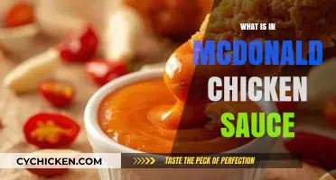 McDonald's Chicken Sauce Ingredients: Unveiling the Secret Recipe