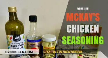 Discover the Secret Ingredients in McKay's Chicken Seasoning Blend