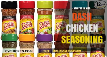 Mrs. Dash Chicken Seasoning Ingredients: A Flavorful Blend Explained