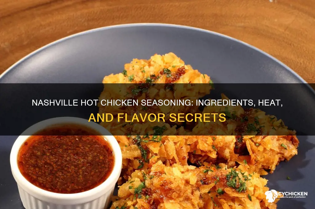 what is in nashville hot chicken seasoning