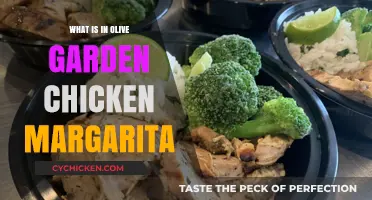 Exploring Olive Garden's Chicken Margarita Ingredients and Flavors