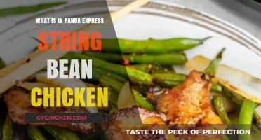 Panda Express String Bean Chicken: Ingredients, Flavors, and Recipe Secrets
