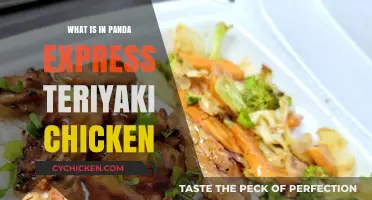 Panda Express Teriyaki Chicken Ingredients: A Sweet and Savory Breakdown