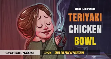 Panera Teriyaki Chicken Bowl Ingredients: A Detailed Breakdown