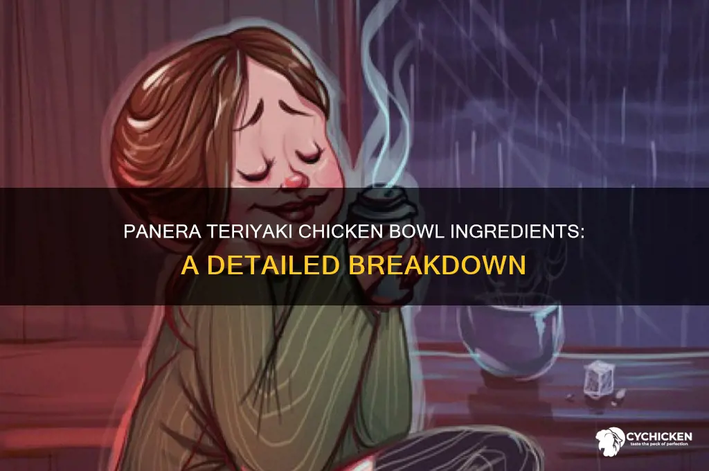 what is in panera teriyaki chicken bowl