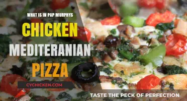 Pap Murphy's Chicken Mediterranean Pizza: Ingredients and Flavors Explained
