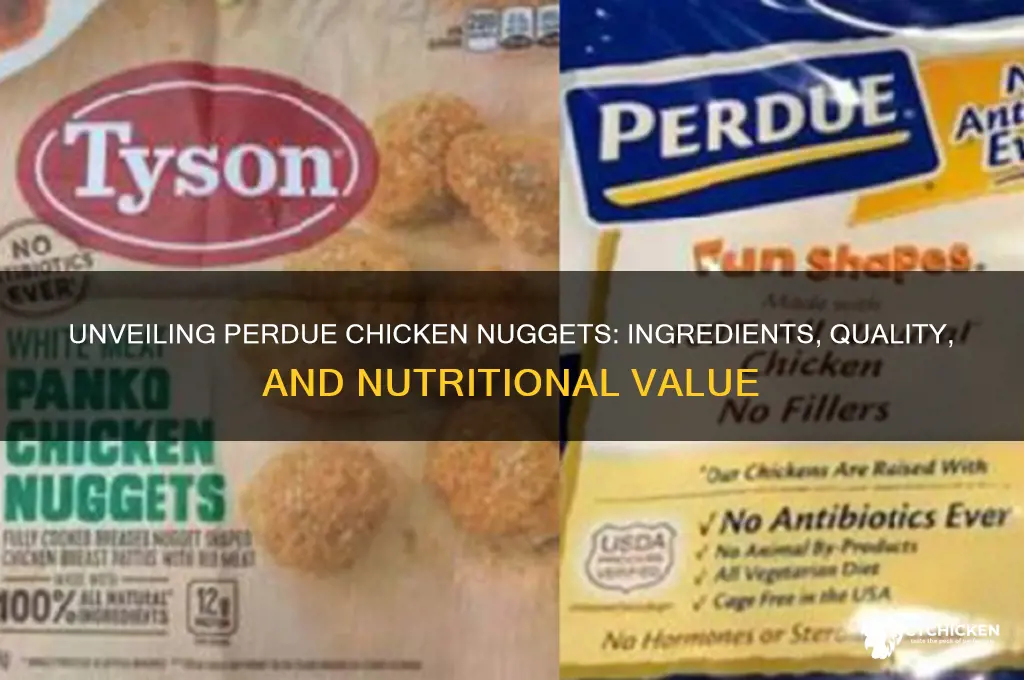 what is in perdue chicken nuggets