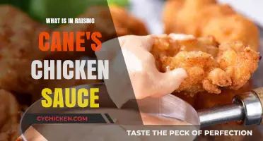 Unveiling the Secret Ingredients in Raising Cane's Chicken Sauce