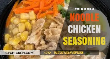 Unveiling Ramen Noodle Chicken Seasoning Ingredients and Flavor Secrets