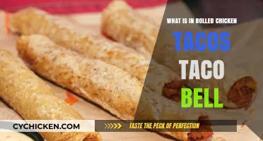 Unveiling Taco Bell's Rolled Chicken Tacos: Ingredients and Flavor Secrets