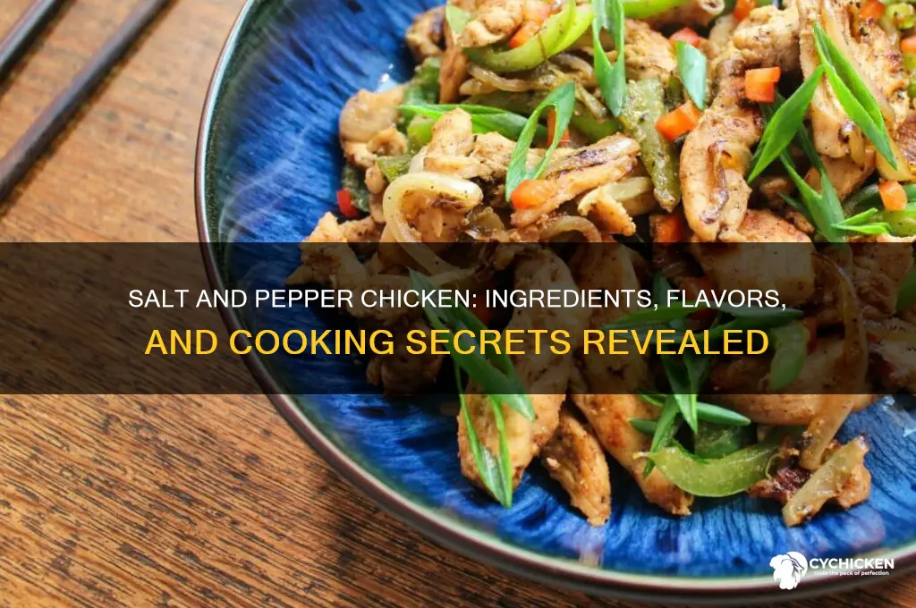 what is in salt and pepper chicken