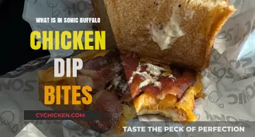 Sonic's Buffalo Chicken Dip Bites: Ingredients and Flavor Explained