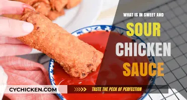 Unveiling the Delicious Secrets of Sweet and Sour Chicken Sauce