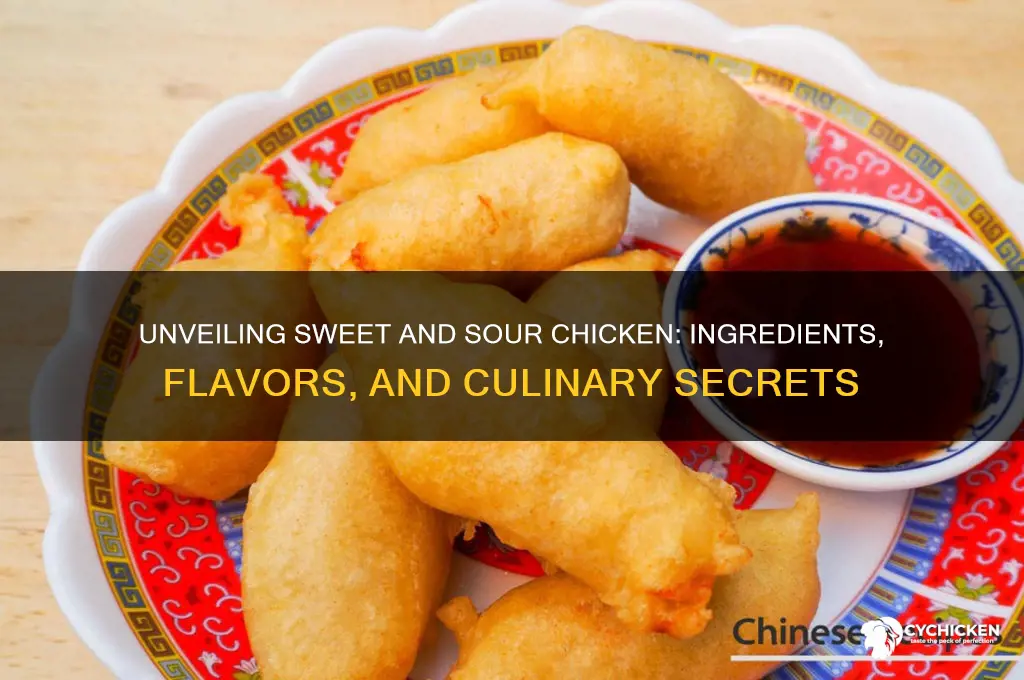 what is in sweet and sour chicken