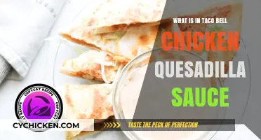 Unveiling Taco Bell's Chicken Quesadilla Sauce Ingredients and Flavor Secrets