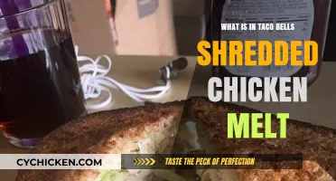 Taco Bell's Shredded Chicken Melt: Ingredients and Flavor Breakdown