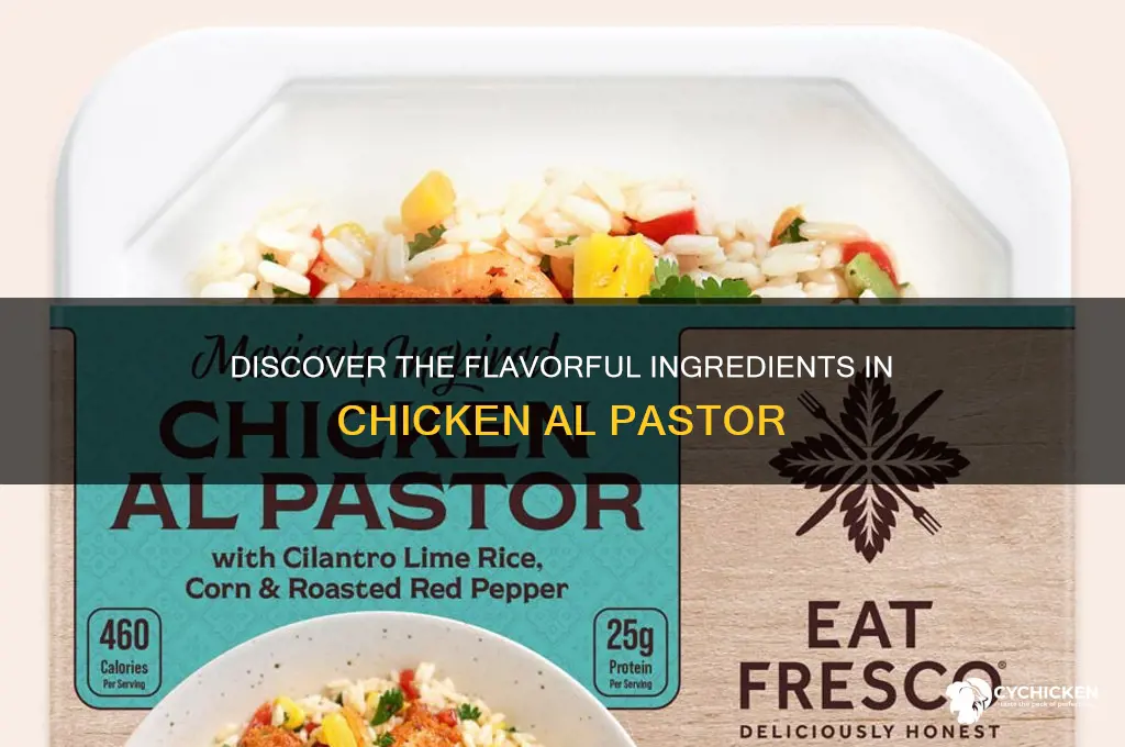 what is in the chicken al pastor