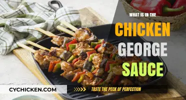 Unveiling the Secret Ingredients in Chicken George's Signature Sauce
