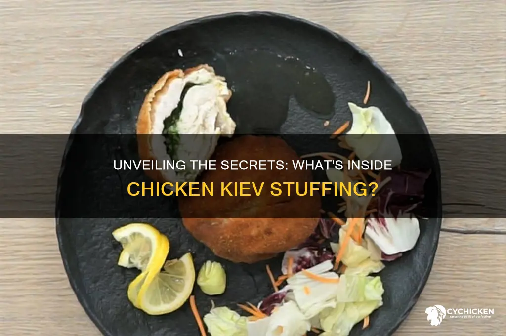 what is in the chicken kiev stuffing