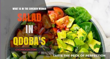 Exploring Qdoba's Chicken Mango Salad: Ingredients and Nutrition