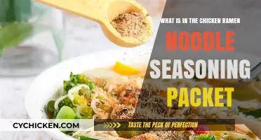 Chicken Ramen Seasoning: What's in the Packet?