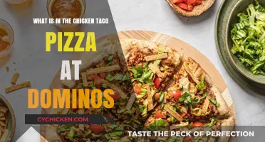 Domino's Chicken Taco Pizza: What's in it?