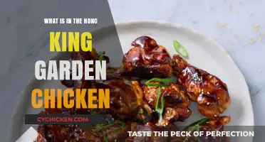 Unveiling Hong Kong Garden Chicken: Ingredients, Flavors, and Secrets