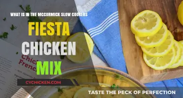 Fiesta Chicken Mix: McCormick's Slow Cooker Secret