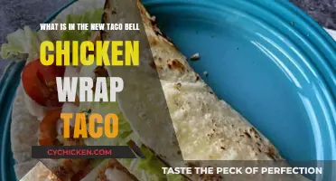 Taco Bell's Chicken Wrap Taco: Spicy, Cheesy, Delicious!