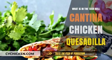Taco Bell's Chicken Quesadilla: What's Inside?