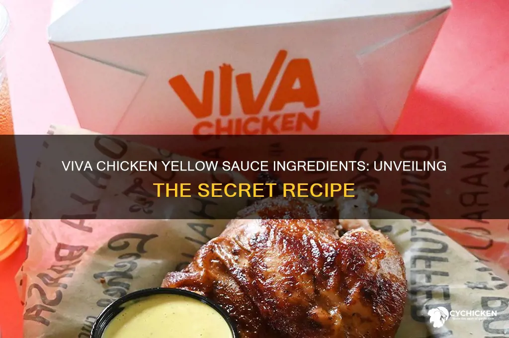 what is in viva chicken yellow sauce