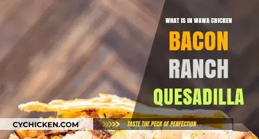 Wawa Chicken Bacon Ranch Quesadilla: Ingredients and Flavor Breakdown