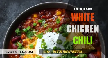 Wawa White Chicken Chili Ingredients: A Detailed Breakdown of the Recipe