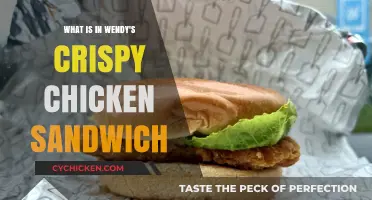 Wendy's Crispy Chicken Sandwich Ingredients: A Tasty Breakdown