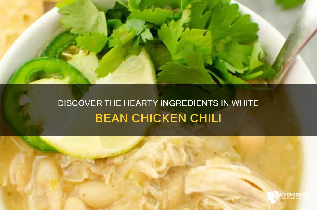 what is in white bean chicken chili