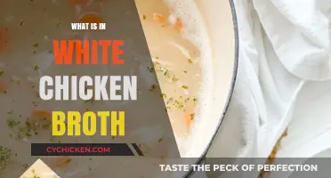 Exploring the Flavor Profile of White Chicken Broth