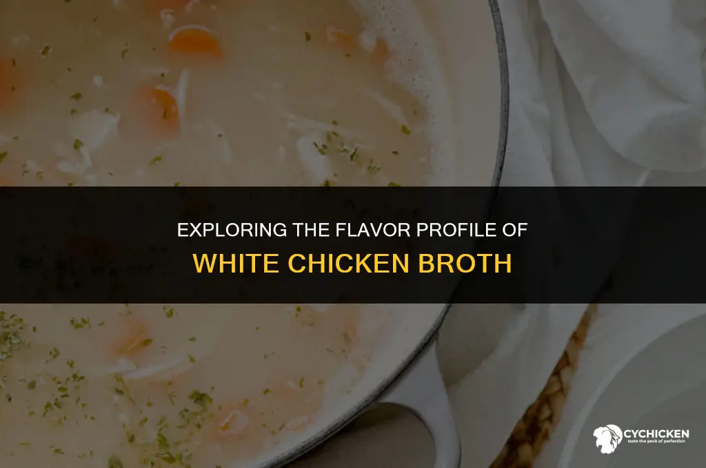 what is in white chicken broth